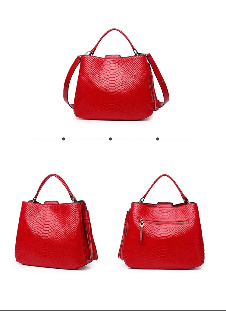 Luxury Fashion Genuine Leather Handbag