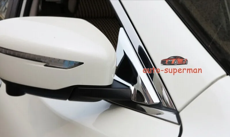 Хромированный Кронштейн для зеркала с передним окном А-столб для Nissan Rogue