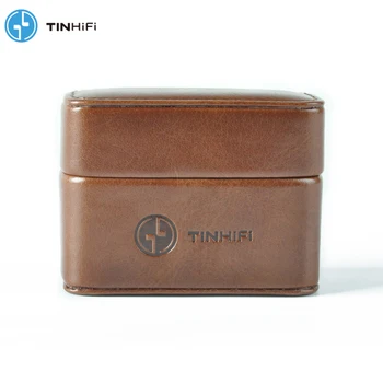 

TinHifi Tin Audio Mini Handbag Earphone Hard Box Bag Headphone Case Portable Pu Leather Headset Storage Bag