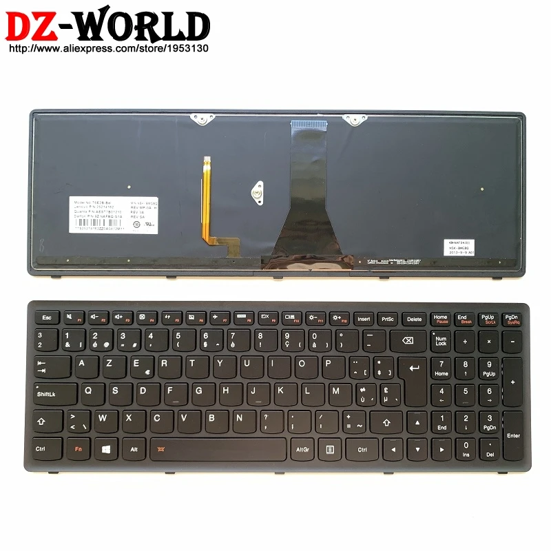 Новая Оригинальная клавиатура с подсветкой для ноутбука Lenovo Ideapad G500S G510s G505s S510P Flex
