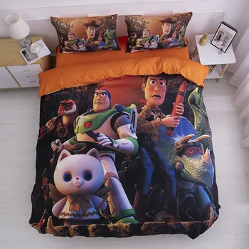 

Disney Woody Toy Story Baby Bedding Set Mickey Minnie Mouse Duvet Cover Sets Bedclothes for Kids Boys Birthday Gift