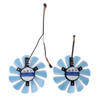 

2Pcs/Set 85mm GPU VGA Cooler Cooling Fan for HIS RX480 RX570 RX470 Graphics Card