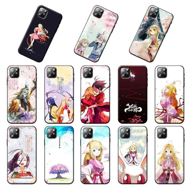 Для iPhone 7 11 pro max XR X 6S 8 XS MAX 6 plus SE 5S Мягкий силиконовый чехол для телефона Fox demon matchmaker
