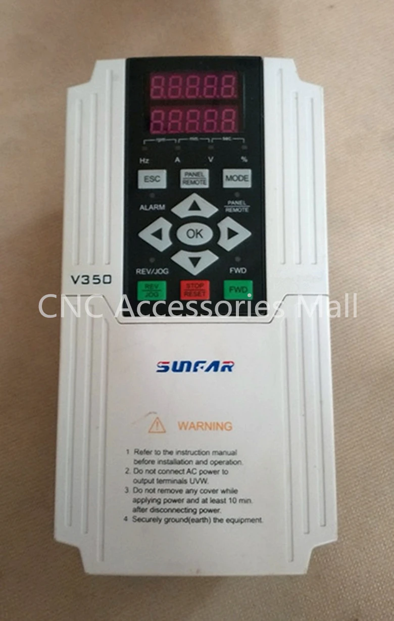 

Original SUNFAR Closed loop VFD Inverter V350-2S0022 AC220V 2.2kw Frequency Inverter 1000HZ V350 Inverter