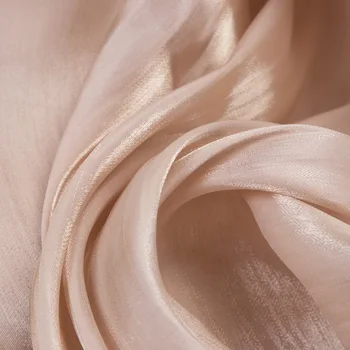 

Soft Lucido Raso Tulle Fabric for Dress Shirts, White, Black, Red, Burgundy, Blue, Pink, Gray and Green, by the Meter