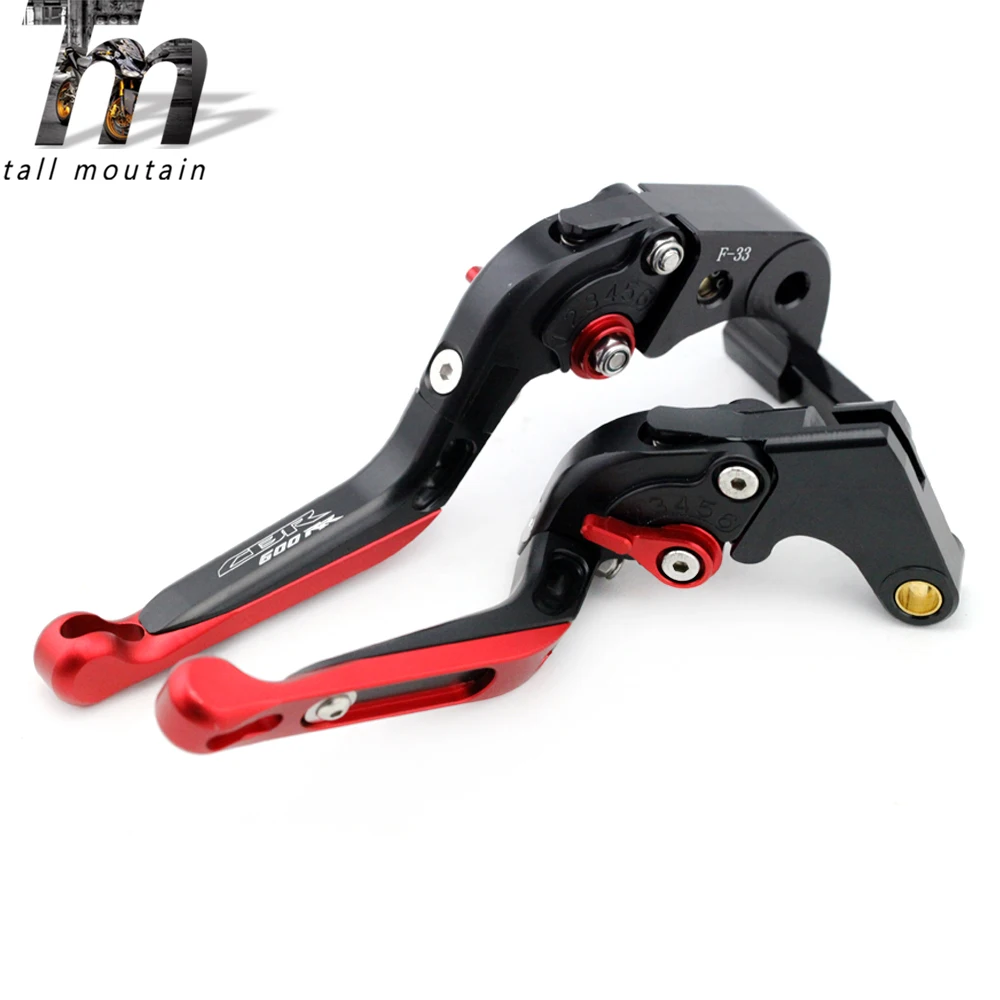 Рычаги тормозного сцепления для HONDA CBR 600RR 2003- 17 16 07 06 аксессуары для мотоциклов Регулируемые складные выдвижной логотип CBR600RR - Цвет: CBR600RR 2007-2017
