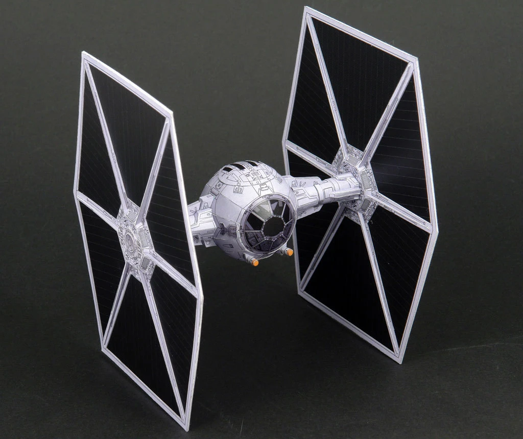 Modelo de papel 3D de caza TIE de Star Wars Para Niños, 22cm, Manual de  manualidades, regalo de colección de pasatiempo, juguetes de nave espacial  para niños|Juguete fundido a presión y vehículos