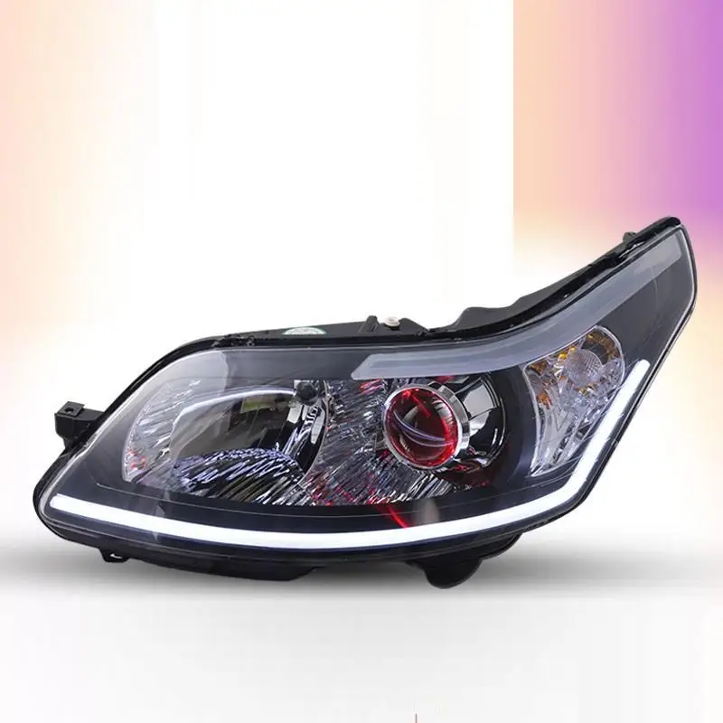 Лампа Luces Para Автомобильные дневные ходовые огни Led Drl автомобильное освещение фары 07 08 09 10 11 12 13 для Citroen C-Quatre