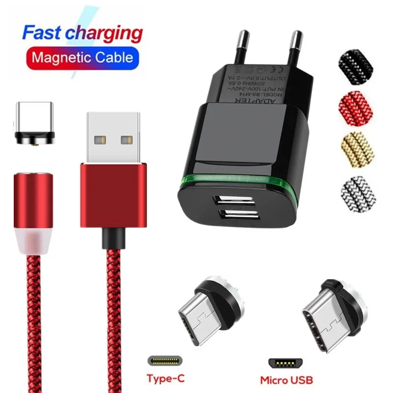 Магнитный кабель 2.1A быстрое зарядное устройство Micro usb type C для samsung A40 Xiaomi huawei mate 30 pro 9 Y9 Prime Магнитный провод для мобильного телефона Магнитный кабель 2.1A быстрое зарядное устройство Micro usb type C для samsung A40 Xiaomi huawei mate 30 pro 9 Y9 Prime Магнитный провод для мобильного телефона