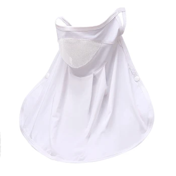 

Golf Sunscreen Mask Ladies Breathable Ice Silk Mask Plus Size Sunscreen Scarf