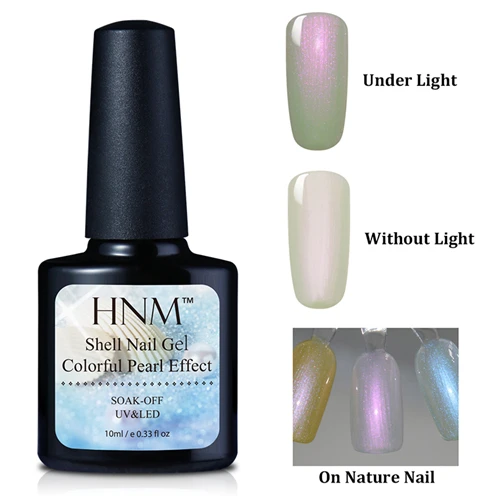 HNM 10 мл в виде ракушки русалки гель-лак для ногтей гибридный лак краска гель-лак уф светодиодный замачиваемый полупостоянный гель-лак - Цвет: 9501