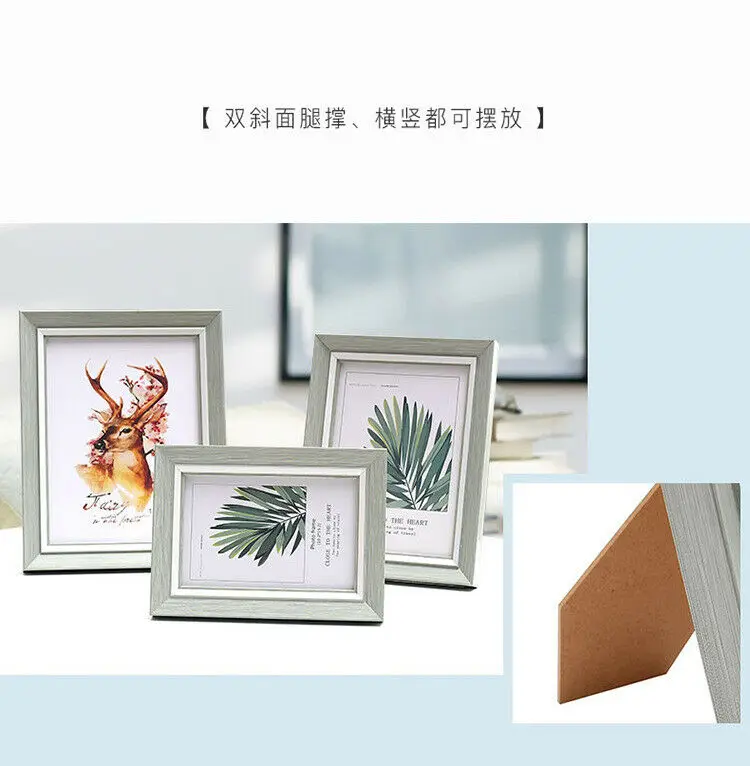 Fashion Shabby Chic Picture Frame SC Photo Poster Frame Oak Large square All Sizes