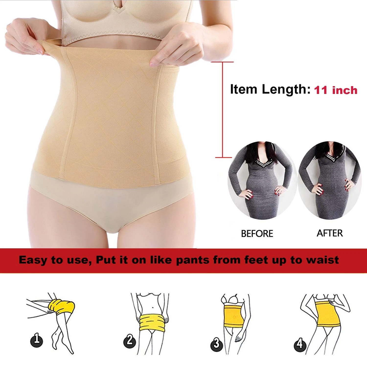 4 Steel Bones Seamless Waiste Trainer Body Shaper Corset Fajas Modeladoras Mujer Girdles For Women Body Shape Slimming Belt Waist Cinchers Aliexpress