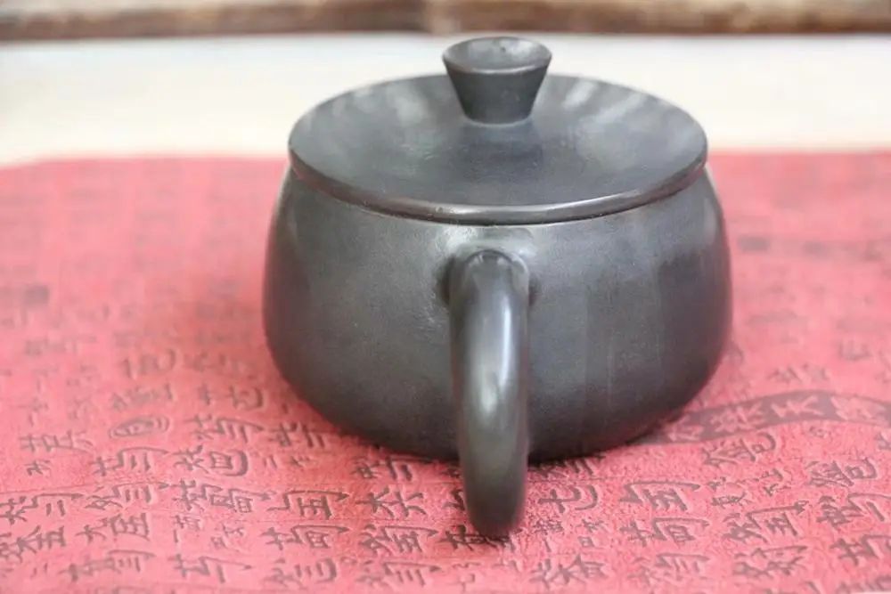 Jianshui purple ceramic Китайский чайник Мини *JING LAN HU* из Цзяньшуй около 140мл|Заварники| |