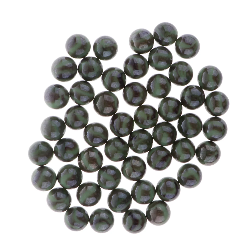 Wholesale 16mm White Black Glass Beads Marbles Kid Toy Fish Tank Decorate 