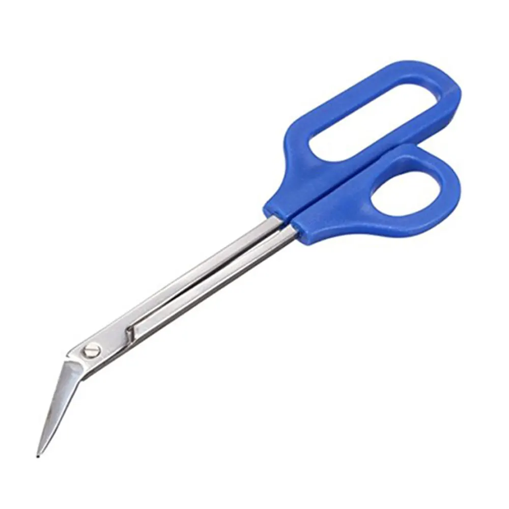 

Long Handled Toenail Scissors Easy Grip Clipper for Elderly Thick Nail Cuticle Trimmer Manicure Pedicure Tool