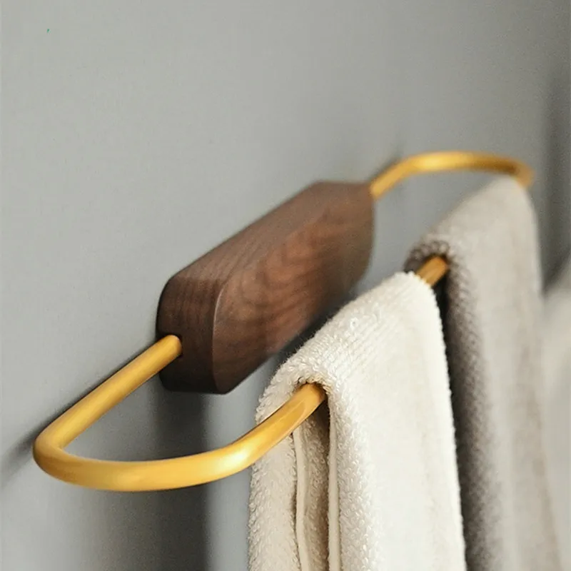 Bathroom Accessories Towel Bars Towel Holder Restroom Towel Rack Zinc