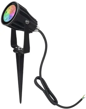 

6W Miboxer RGB+CCT Outdoor 2.4G LED Landscape Garden Spotlight AC85-265V 16 Million Colors Changing,Color Temperature Adjustable