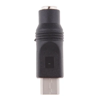 

DC Power Adapter Type-C USB Male To 5.5x2.1mm Female Jack For PC