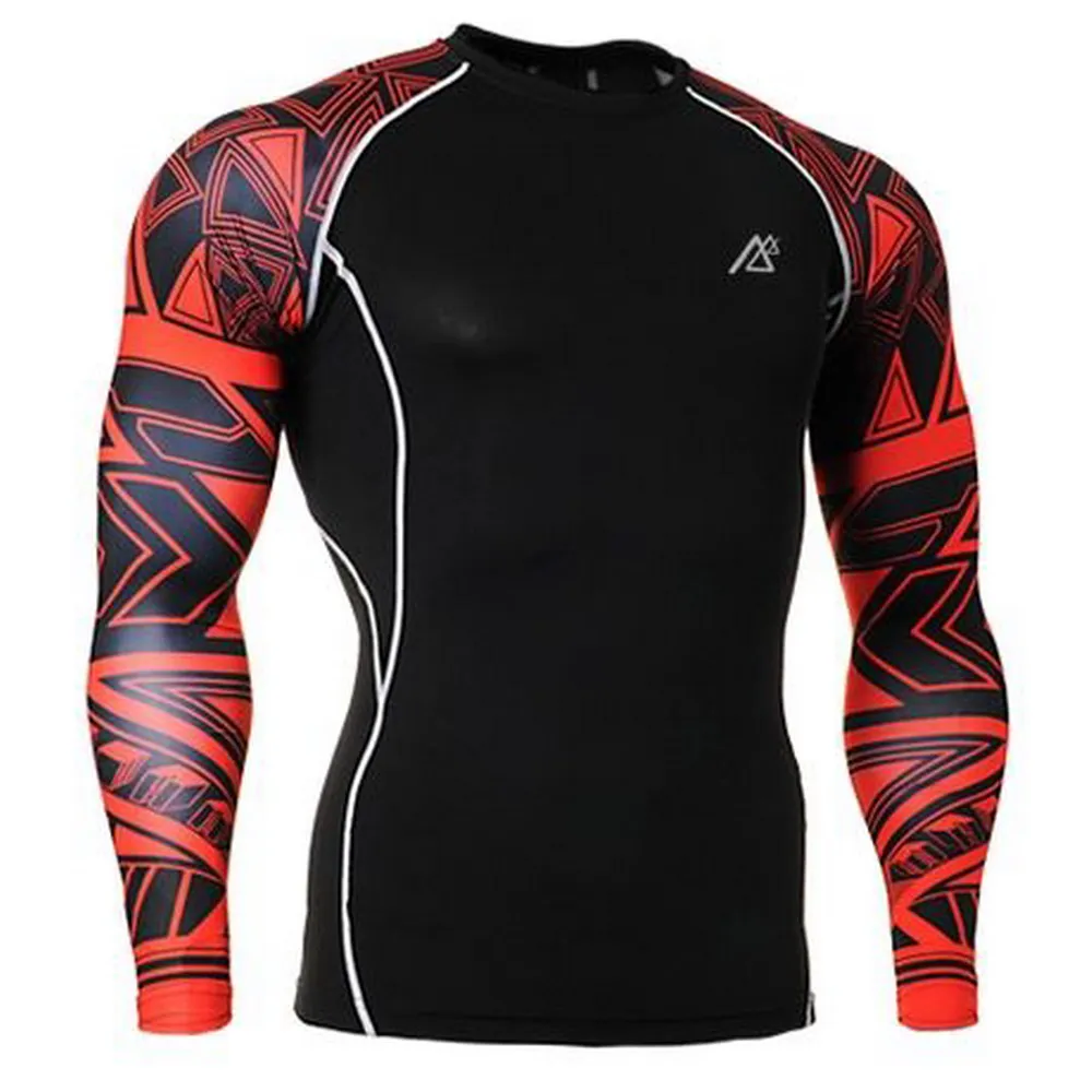

Custom Compression Shirt workout Sport Running T-shirt Short Jogging tshirt Men Fitness Jersey Rashgard gym shirt