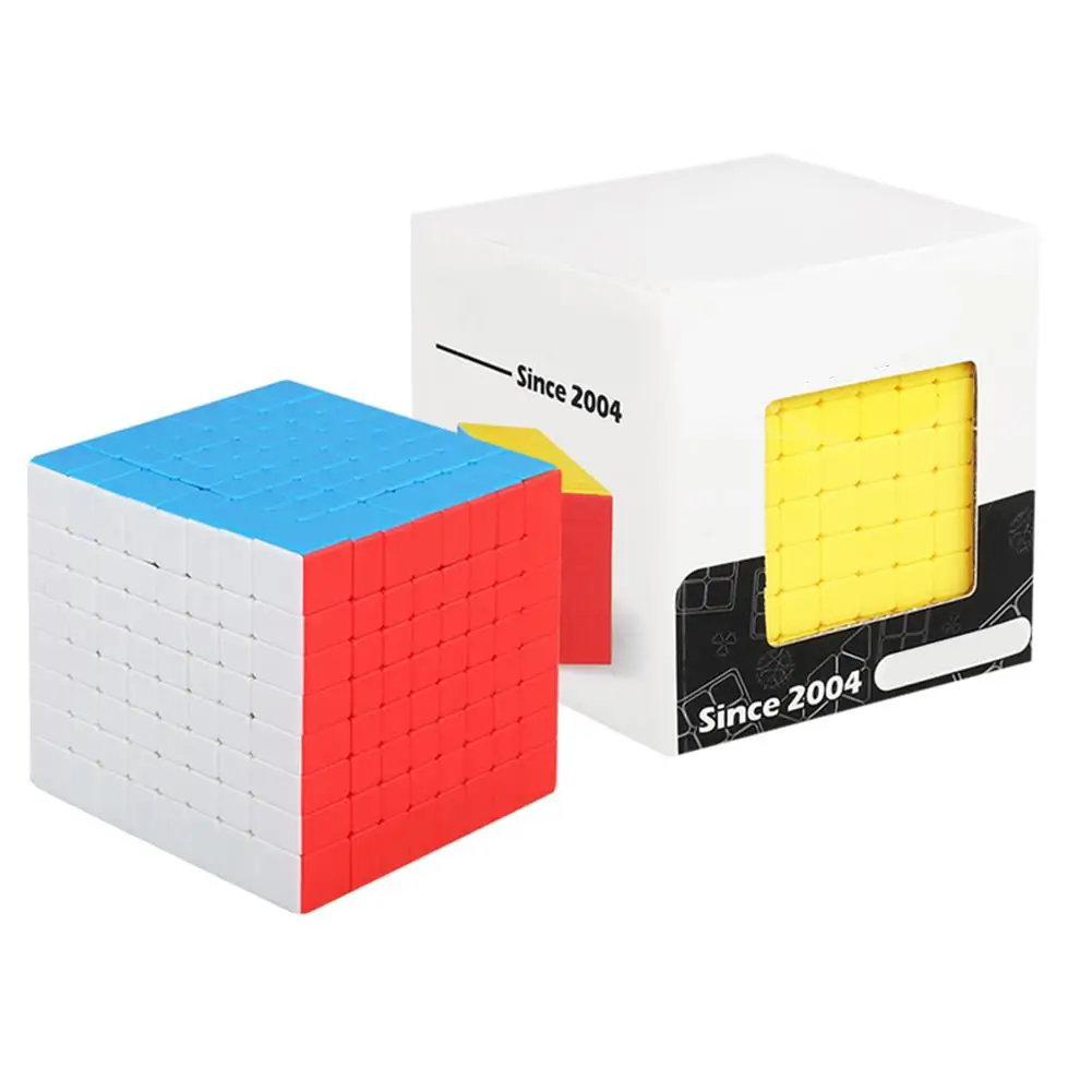 

GloryStar 8X8X8 Square Shape Magic Cube for Brain Training Kids Toy