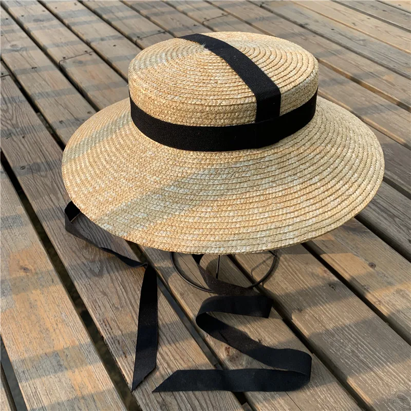 Wide Brim Summer Hat Vintage Style 