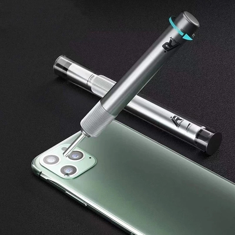 Arka cam kaldırma onarım kalem fikstür iPhone Android telefon için arka cam kamera Lens konut pil sökme araçları