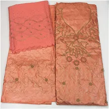 Tissu Базен riche getzner Горячая бассейна getzner с бисером и камнями Высококачественная африканская ткань bazin для платья 3+ 2+ 2+ 2 лет