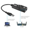 KEBIDU Wired USB 3.0 To Gigabit Ethernet RJ45 LAN (10/100/1000) Mbps Network Adapter Ethernet Network Card For PC Wholesales ► Photo 2/6