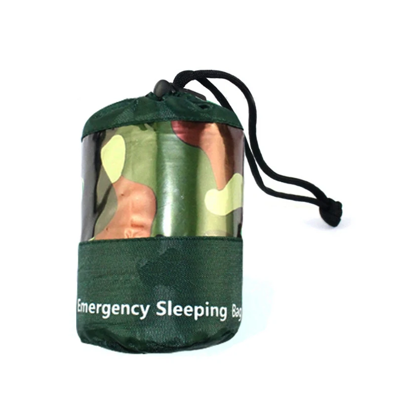 

Outdoor Emergency Survival Compresion Sleeping Bag Reusable Blanket Camping Hiking Survival Reng Rescue Thermal Blanket