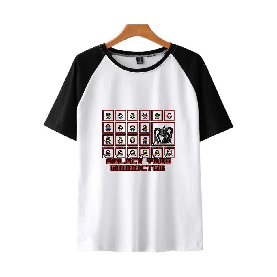 2019Monster story Print t shirt Aesthetic  man