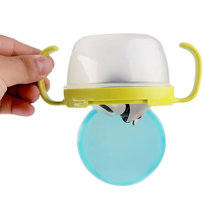 Kid 360 Rotate Spill-Proof Dishes Tableware Baby Snack Bowl Food Container Feeding Children Assist Double Handle Spill Proof Cup Kid 360 Rotate Spill-Proof Dishes Tableware Baby Snack Bowl Food Container Feeding Children Assist Double Handle Spill Proof Cup