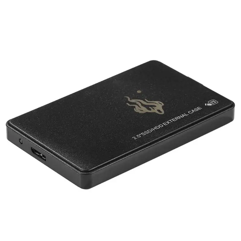 Портативный 2," USB 3,0 внешний жесткий диск 500 Гб/1 ТБ/2 ТБ SATA III запоминающее устройство жесткий диск HD для настольных ПК ноутбук - Цвет: Черный