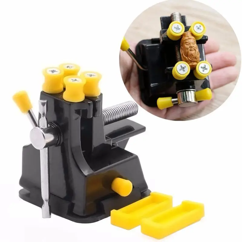 

DIY Mini Jewelry Craft Mould Fixed Repair Woodworking Hand Tool Vice Suction Grip Vise