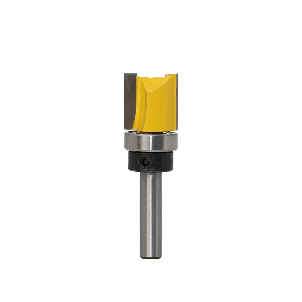 

8MM Shank Template Trim Hinge Mortising Router Bit Straight End Mill Trimmer Tenon Cutter for Woodworking Milling Cutter