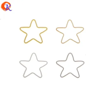 

Cordial Design 100Pcs 22MM Earring Findings/Hand Made/Star Shape/Connectors Ring/Copper Material/DIY Jewelry Accessories
