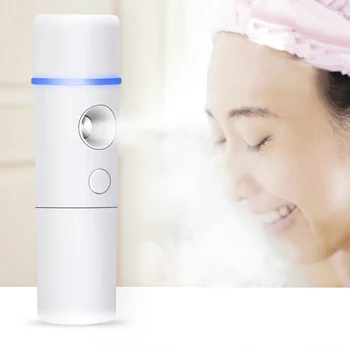 

Mini Handheld Hydrating Humidifier Facial Steamer Water Mist Diffuser Atomizer