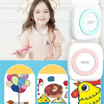 

Mini Mobile Portable Thermal Bluetooth Printer 58mm Handheld Pocket Photo Printer for Android iOS