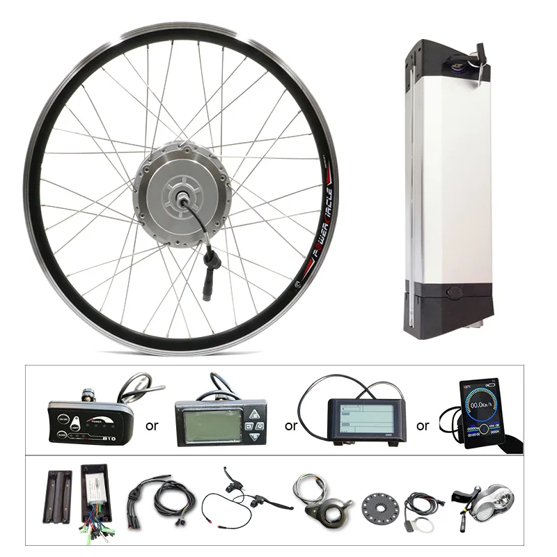 

Bafang 36v 250w/350w/500w front motor wheel 8fun bicycle electric e bike conversion Kit eBike Part 36v 12a samsung ebike kit