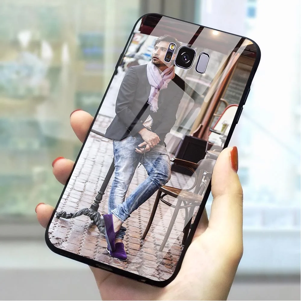 K1034403 Дима Билан закаленное Стекло чехол для телефона для samsung A40 чехол Galaxy A70 A60 M40 A50 A20 A30 A10 S7 край S8 S9 плюс S10 - Цвет: K1034403