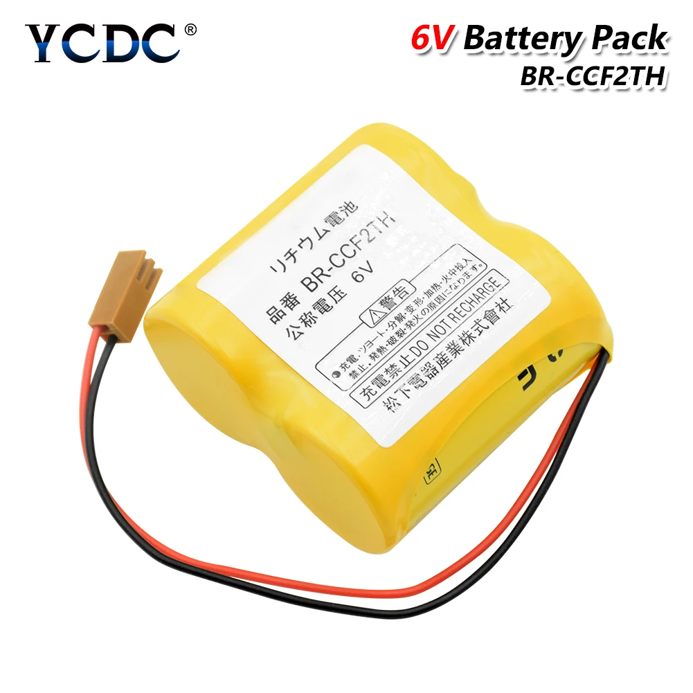 BR-CCF2TH A98l-0001-0902 BR-C 6V 5000 мА/ч, с ЧПУ Fanuc с Батарея литиевые батареи для калькулятор молоток ножовщика A06 серии PLC Управление