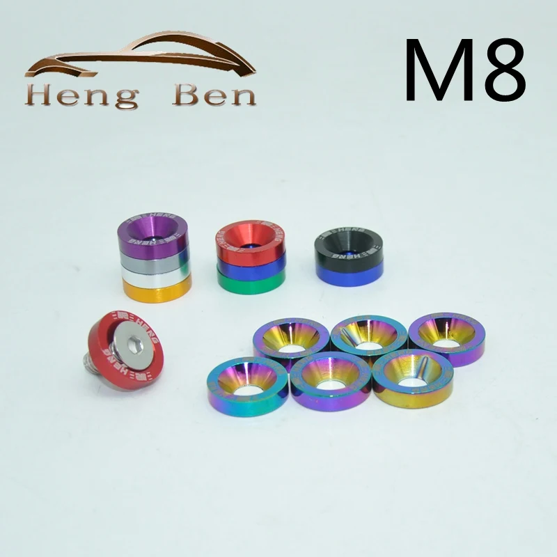 M8 universal Fender Washers 8MM 1set = 6pcs fender washers
