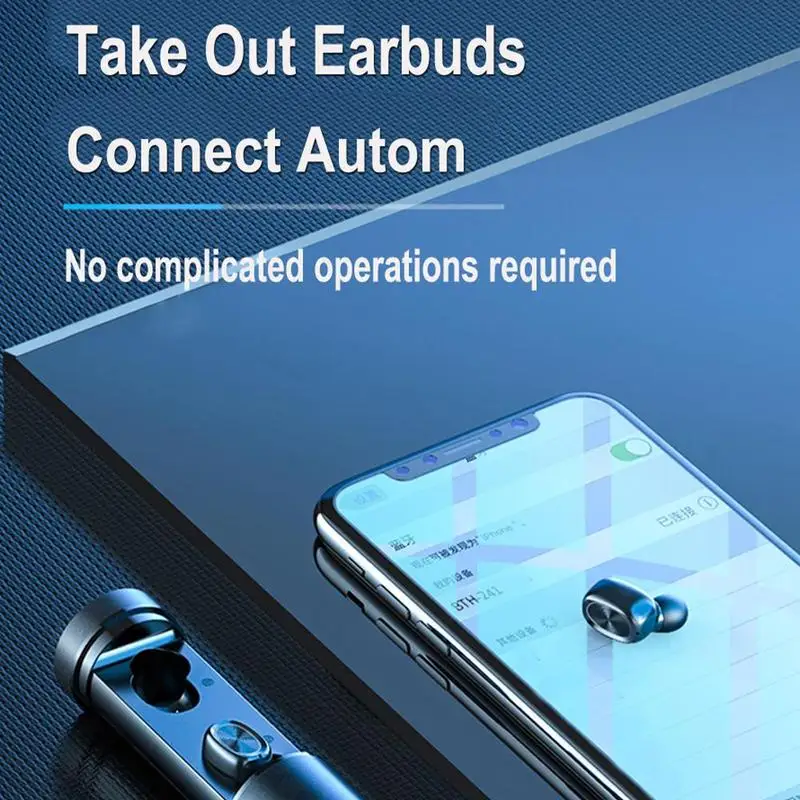 B9 Touch Pk I7 Tws Wireless Bluetooth Earphone 5 0 In Ear Noise Canceling Headphones Wireless Earbud Sports Headset For Iphone