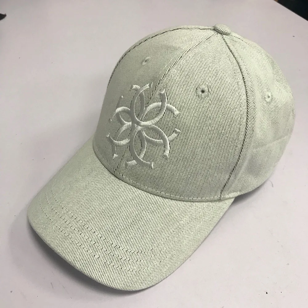 Embroidery Baseball Cap Fashion Casual Denim hat high quality sun cap MOQ 20pcs as customer design