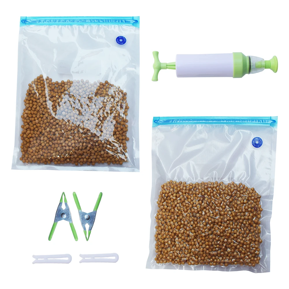 Vacuum Bags for Food Storage Vacuum Sealer Bags Food Bag Ziplock Freezer Bag with Hand Pump Sous Vide Packages for Freezing