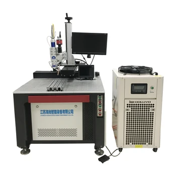 Cheap Optical Fiber Double Welding Head Robotic Operation Automatic Spot Welder 1500W Continous Laser Weld Machine