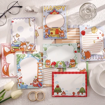 

12pcs/LOT tusi Park series basic cute lovely plan book material book paper message memo pad