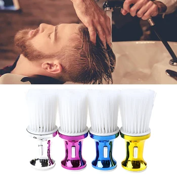 

Soft Hair Brush Neck Face Duster Hairdressing Hair Cutting Cleaning Brush for Barber Salon Hairdressing Styling Tools