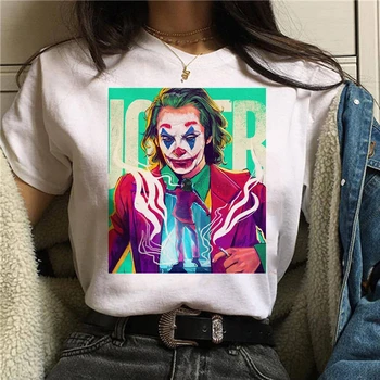 

2020 Joker T shirt White Men/women/kid T Shirt Summer Casual Harajuku Aesthetics T-shirts Joaquin Phoenix Joker Movie Tee Shirt