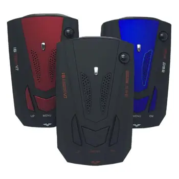 

V7 vehicle mobile radar mobile speedometer mobile radar single display electronic dog English and Russian